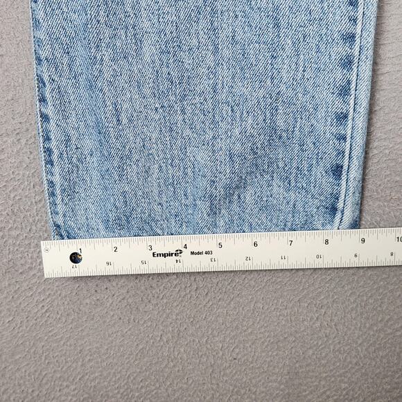 Levis 517 Jeans Mens 33x30 Light Blue Boot Cut Denim Light Wash Zip Fly Classic - Picture 6 of 15